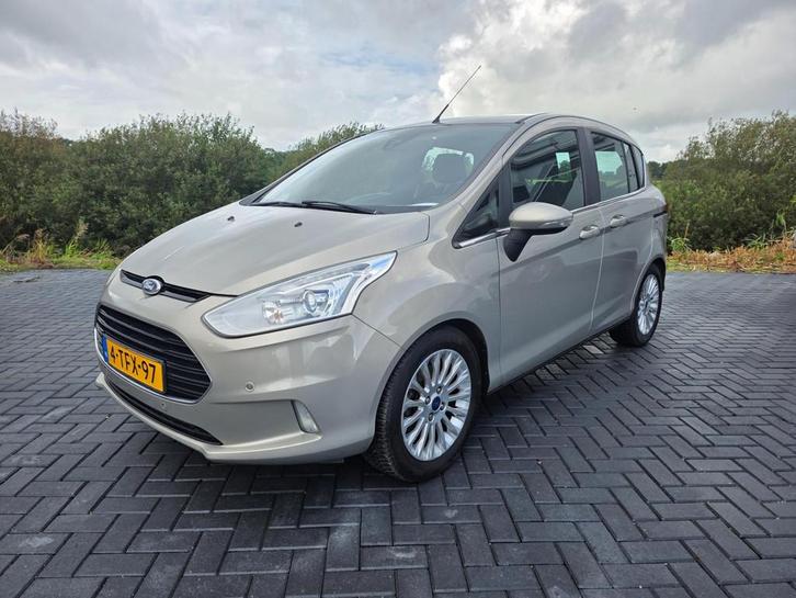 Ford B-Max EcoBoost Titanium hoge instap 2014! Nieuwe APK, Auto's, Ford, Bedrijf, Te koop, B-Max, ABS, Airbags, Airconditioning