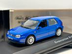 Volkswagen golf 4 Generation 5drs - Blauw 1:43 Minichamps, Ophalen of Verzenden