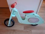 Leuke houten loopfiets in scooter design, Kinderen en Baby's, Speelgoed | Buiten | Voertuigen en Loopfietsen, Ophalen, Gebruikt