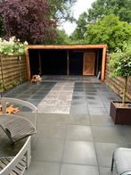 Antraciet tegels, Tuin en Terras, Tegels en Klinkers, Ophalen of Verzenden, Gebruikt, Beton, Terrastegels