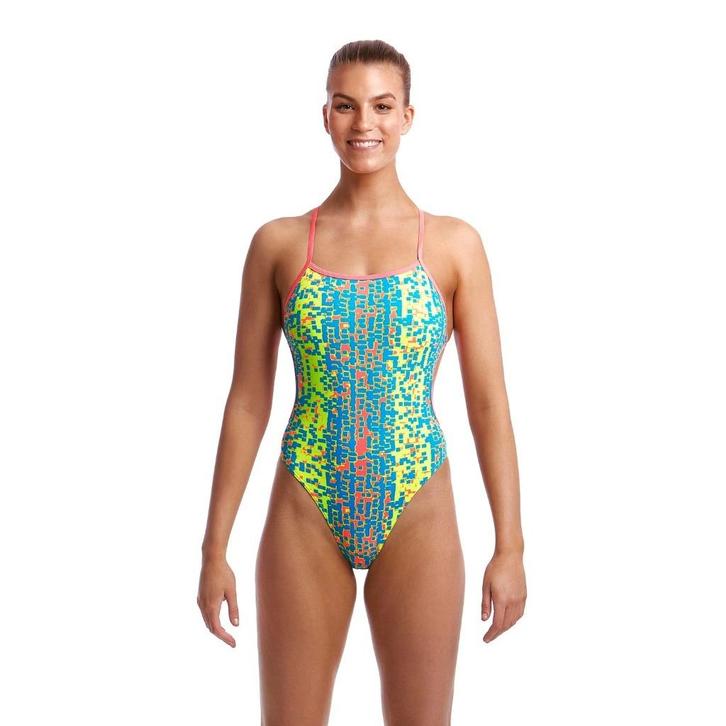 Nieuw Funkita Ladies Twisted One Piece Second Skin Badpak, Kleding | Dames, Badmode en Zwemkleding, Nieuw, Badpak, Groen, Ophalen of Verzenden