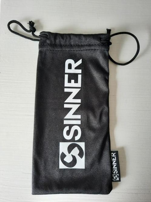 Sinner zwart stoffen zonnebrilhoesje met aantrekkoord, Sieraden, Tassen en Uiterlijk, Zonnebrillen en Brillen | Heren, Zo goed als nieuw