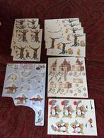 Kerstplaatjes zelf kaarten maken, Ophalen of Verzenden, Nieuw, Overige thema's