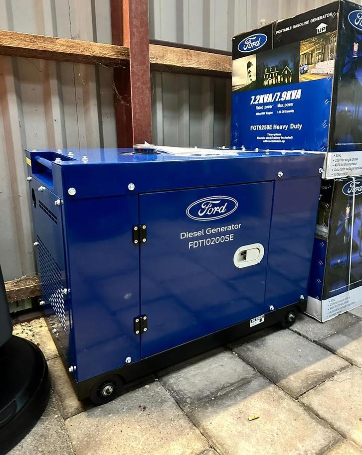 Ford FDT10200SE Diesel generator / Nieuw, Doe-het-zelf en Verbouw, Aggregaten, Nieuw, Overige typen, Ophalen