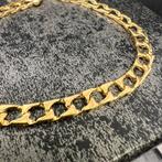 14k gouden armband cuban schakel massief, Ophalen of Verzenden, Zo goed als nieuw, Goud