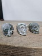 3 x schedel mosagaat, Verzamelen, Mineralen en Fossielen, Ophalen of Verzenden, Mineraal