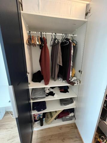 IKEA PAX wardrobe 100x58x236 white - afbeelding 1
