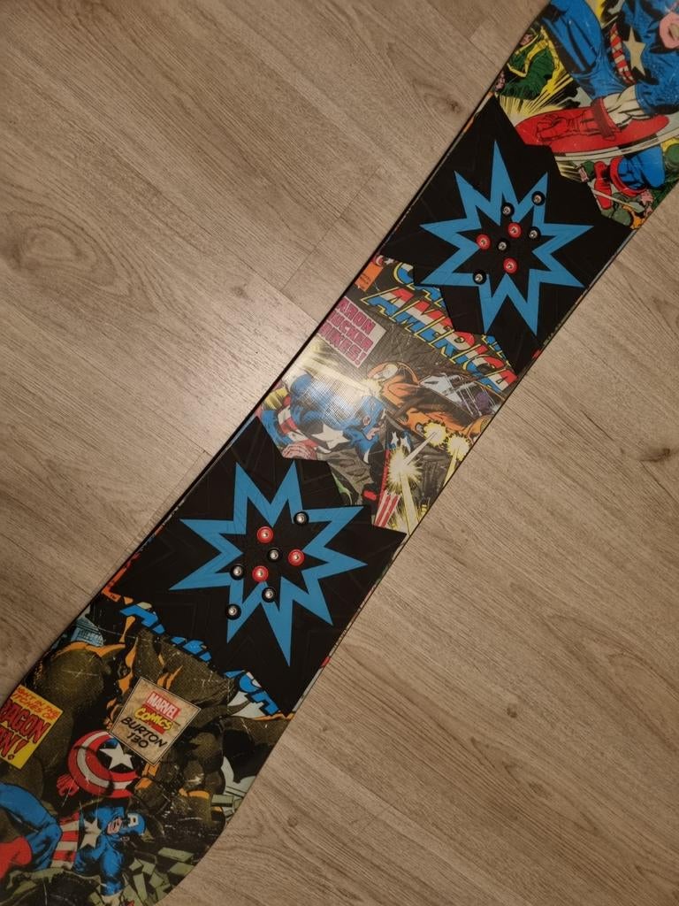 BURTON CHOPPER MARVEL LT EDITON 130 SNOWBOARD, Burton, Board, Ophalen of Verzenden, Zo goed als nieuw