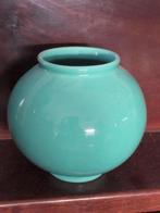 Zenith Gouda Turquoise vaasje +-1935 model 956 art deco, Ophalen of Verzenden
