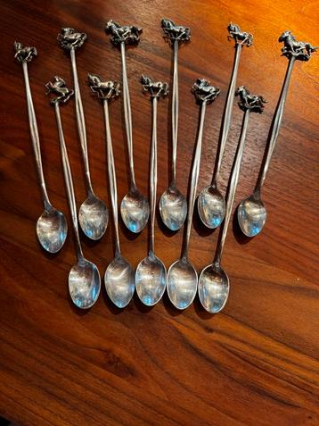 Verzilverde lepels antiek 12 stuks beschikbaar voor biedingen