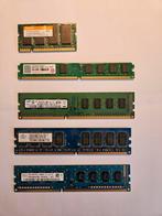 Diverse RAM-geheugenmodules - DDR, DDR2, DDR3, Computers en Software, RAM geheugen, Ophalen of Verzenden, Gebruikt, DDR3, Desktop