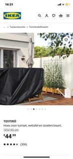 Hoes voor vierkante tuinset ikea 145x145, Tuin en Terras, Tuinmeubel-accessoires, Ophalen, Gebruikt