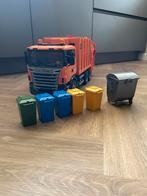 Bruder scania vuilniswagen, Kinderen en Baby's, Speelgoed | Speelgoedvoertuigen, Ophalen, Zo goed als nieuw