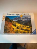 Ravensburger Puzzel 5000 stukjes - Berglandschap, Ophalen of Verzenden, Meer dan 1500 stukjes, Zo goed als nieuw, Legpuzzel