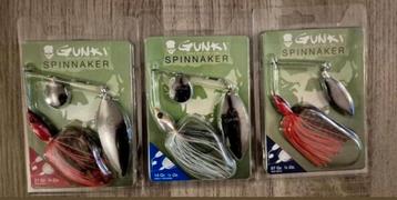 GUNKI SPINNAKER. 7g,14g,21. 3st beschikbaar voor biedingen