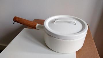 FINEL / ARABIA steelpan wit, Seppo Mallat, Finland beschikbaar voor biedingen