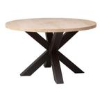 Rond massief eiken tafel - Livinn Zevenaar, Ophalen of Verzenden, Rond