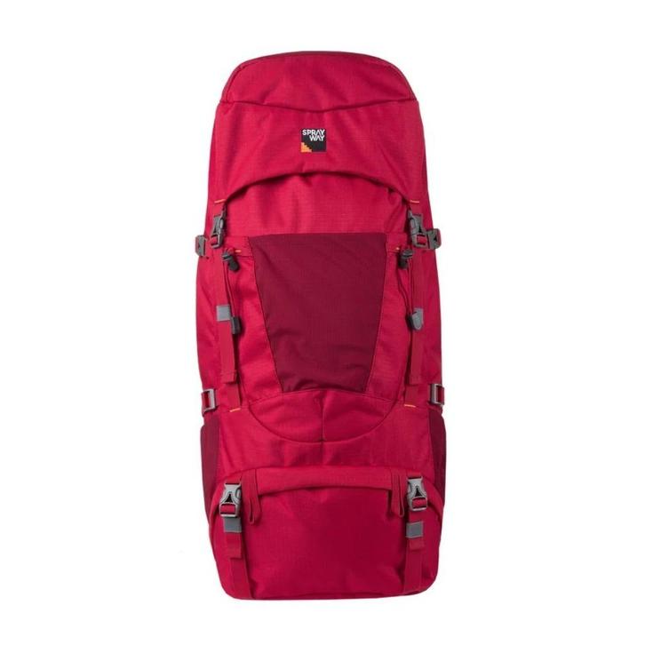 SPRAYWAY Kebnekaise 55L Backpack Rugzak Chilli Pepper Rood, Sport en Fitness, Bergsport en Wandelen, Nieuw, Rugzak, Ophalen of Verzenden