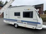 Hobby De Luxe 440 SF / mover / airco nieuw / voortent, Caravans en Kamperen, Caravans, Overige typen, Hobby, Schokbreker, Bedrijf