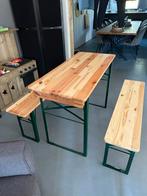Nieuwe picknicktafel - inklapbaar, Tuin en Terras, Picknicktafels, Nieuw, Ophalen of Verzenden, Inklapbaar, Rechthoekig