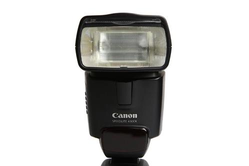 Canon Speedlite 430 EX flitser met 12 maanden garantie, Audio, Tv en Foto, Fotografie | Flitsers, Zo goed als nieuw, Canon, Kantelbaar