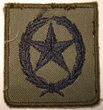 Borstembleem Schutter Alg.Groen, Ophalen of Verzenden, Landmacht, Nederland, Embleem of Badge