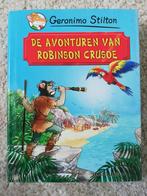 Geronimo Stilton - De avonturen van Robinson Crusoe, Ophalen of Verzenden, Zo goed als nieuw, Geronimo Stilton; Daniel Defoe