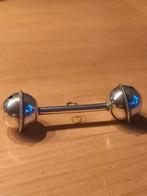 PRACHTIGE ANTIEKE EN WERKENDE ZILVEREN RAMMELAAR (ZWAARDJE), Antiek en Kunst, Antiek | Goud en Zilver, Ophalen of Verzenden