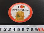 stickers I LOVE my Feierabend  BERENTZEN, Ophalen, Zo goed als nieuw