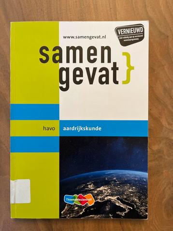Samengevat Havo Aardrijkskunde zgan beschikbaar voor biedingen