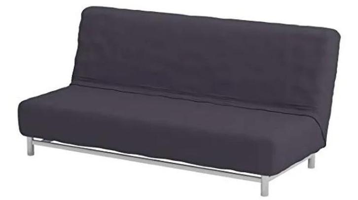 Ikea Beddinge slaapbank, Huis en Inrichting, Slaapkamer | Slaapbanken, Gebruikt, 140 cm, 200 cm, Tweepersoons, Grijs, Ophalen