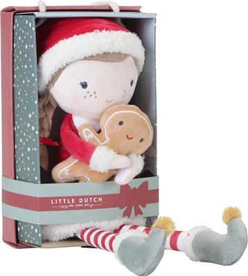  Little Dutch Knuffelpop Kerst Rosa – 35 cm - Nieuw beschikbaar voor biedingen
