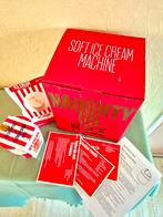 Ijs machine met accessoires/ soft ice cream machine, Ophalen of Verzenden, Nieuw, Zelfvriezend