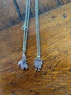 SpongeBob & Patrick BFF ketting, Ophalen of Verzenden, Nieuw, Zilver, Overige materialen
