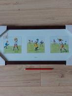 Fraaie ingelijste prentjes met golftafereel, Minder dan 50 cm, Nieuw, Ophalen of Verzenden, Schilderij