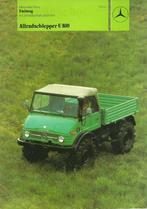 Mercedes Unimog  folder, Ophalen of Verzenden, Zo goed als nieuw, Mercedes
