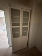 Witte Vitrinekast - Prima Staat!, Ophalen, Overige materialen, 200 cm of meer, 50 tot 100 cm