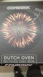 Combekk Dutch Oven - Recycled Gietijzeren Braadpan, Gietijzer, Nieuw, Ophalen of Verzenden, Keramische plaat
