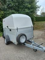 gesloten aanhanger  met 1400 kg as. GEREMD, Auto diversen, Aanhangers en Bagagewagens, Ophalen, Gebruikt