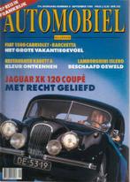 Automobiel 9 1996: Opel Kadett A - Fiat 1500 cabrio - Jaguar, Gelezen, Algemeen, Automobiel, Ophalen of Verzenden