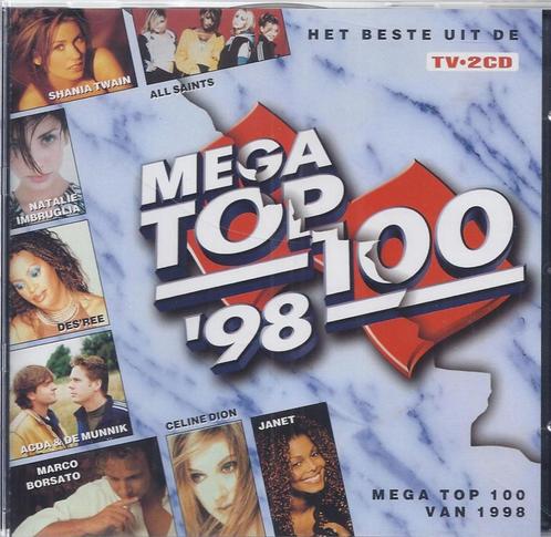 Various ‎– Het Beste Uit De Mega Top 100 Van 1998, Cd's en Dvd's, Cd's | Verzamelalbums, Gebruikt, Pop, Ophalen of Verzenden