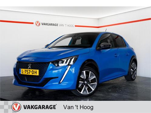 Peugeot e-208 EV GT 350 50 kWh (bj 2021, automaat), Auto's, Peugeot, Bedrijf, Te koop, ABS, Achteruitrijcamera, Airbags, Airconditioning