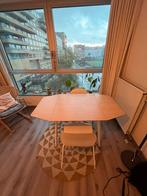 Inklapbare Houten (Eet)Tafel, in zeer goede staat, Antiek en Kunst, Ophalen