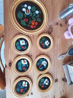 Bord + 6x gebaksbordjes, Huis en Inrichting, Keuken | Servies, Ophalen, Gebruikt, Bord(en), Overige stijlen