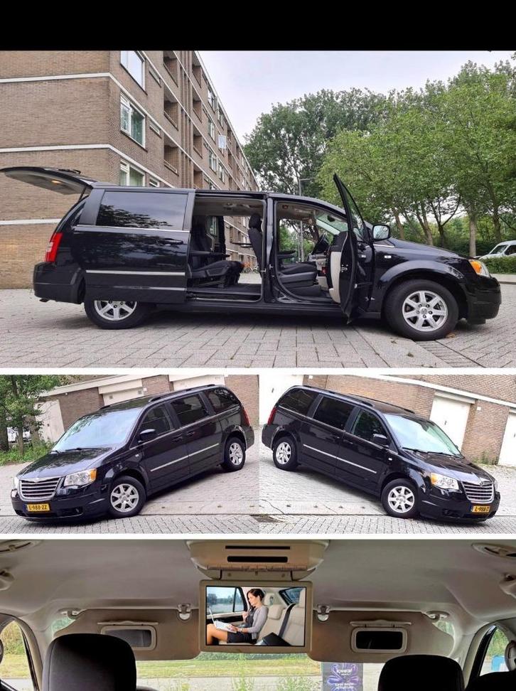 Grand Town & Country 3.8i M'2009 Stow Go 7p Nav Inr Mog, Auto's, Chrysler, Particulier, Grand Voyager, ABS, Airbags, Airconditioning