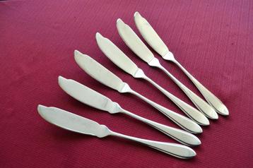 Vismessen - verzilverd - Gero 90 G-Z - puntfilet - 6 stuks beschikbaar voor biedingen