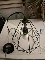 Moderne Hanglamp - Zwart Metaal, Huis en Inrichting, Ophalen, Gebruikt, Metaal, Minder dan 50 cm