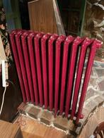 Decoratieve gietijzeren radiator – bordeauxrood, Ophalen