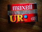 maxell ur 60 cassette nieuw in seal, Cd's en Dvd's, Cassettebandjes, Overige genres, Ophalen of Verzenden, Onbespeeld, 1 bandje