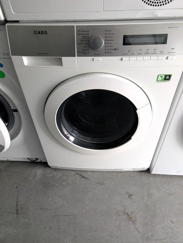 Zeer nette AEG L79696NFL- wasmachine 9kg A+++, Witgoed en Apparatuur, Wasmachines, Refurbished, Voorlader, 8 tot 10 kg, 85 tot 90 cm